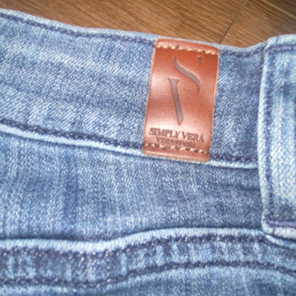 Simply Vera Wang denim jeans bootcut - Picture 2 of 6